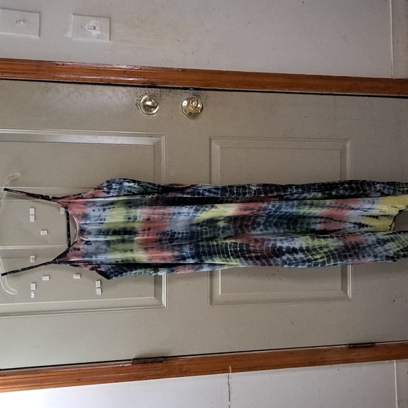 Aruba Blue Tie Dye Dress - Picture 3 of 12